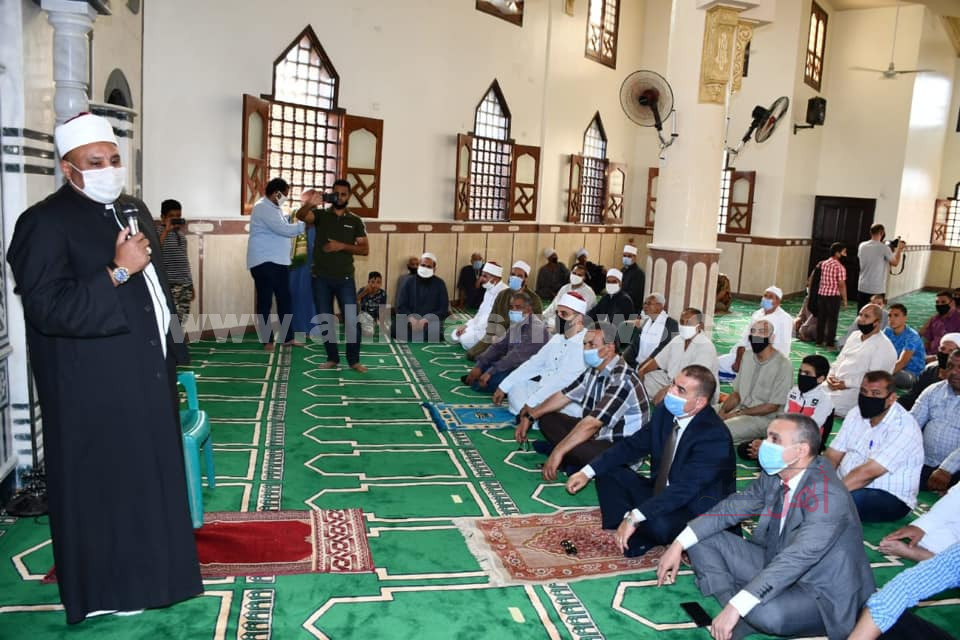 افتتاح مسجد بالفيوم