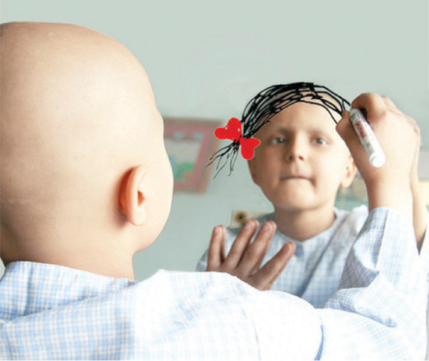 التعايش مع سرطان الدم عند الأطفال.