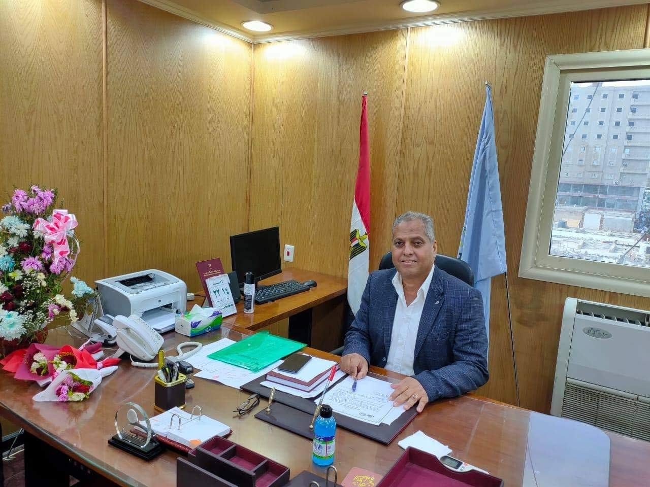 الدكتور أحمد البلتاجي وكيل وزارة الصحة بمطروح 