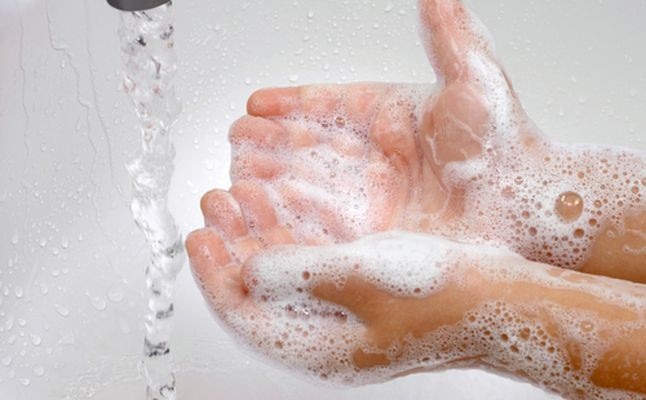 تعليم غسل الأيدي
