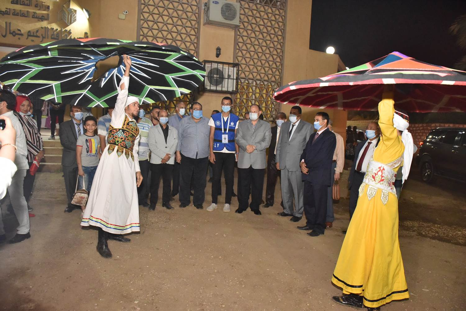 احتفالية الذكرى الـ 47 لانتصارات أكتوبر المجيدة بقصر  ثقافة الزعيم جمال عبد الناصر ببني مر  