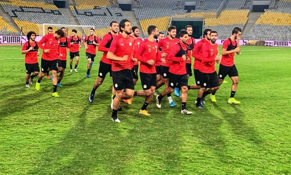 استعدادات المنتخب المصري 