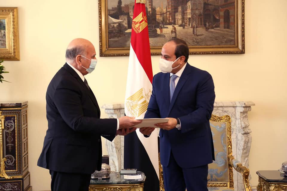 السيسي يستقبل رئيس الوزراء العراقي ووزير الخارجية