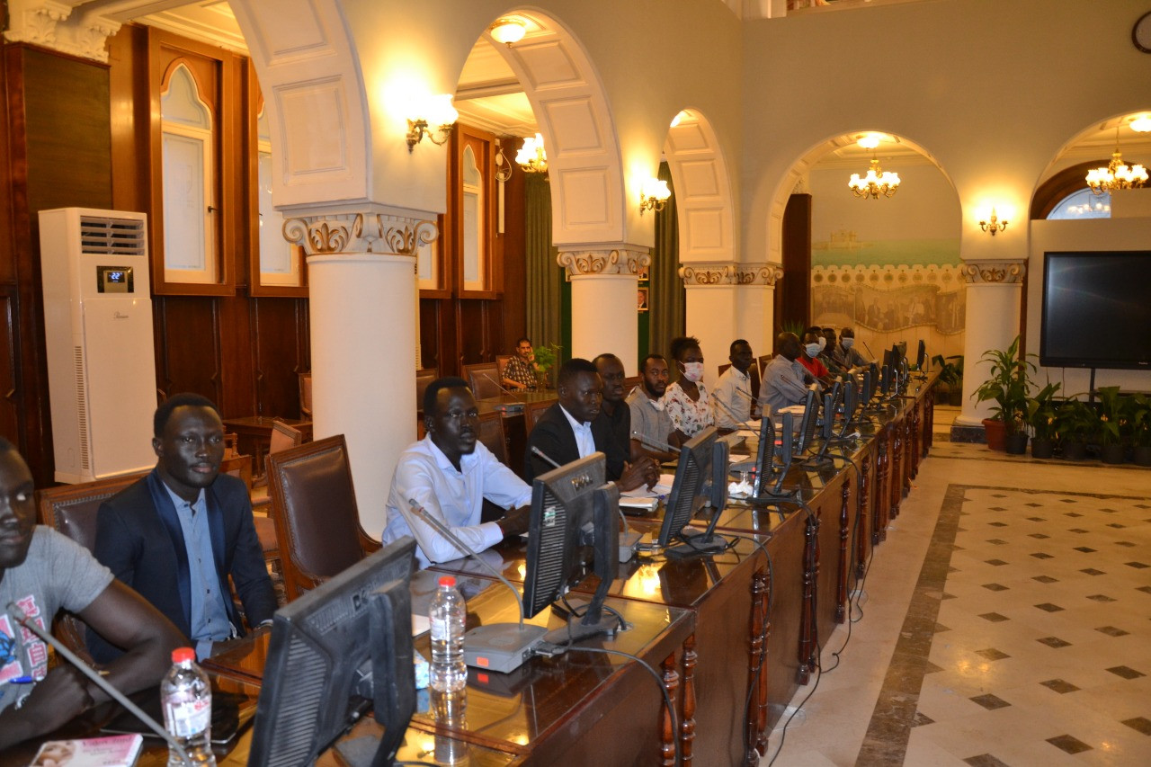 زيارة وزير التعليم العالي بجنوب السودان جامعة الإسكندرية