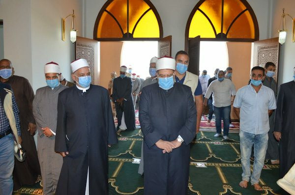 وزير الأوقاف يفتتح مسجد الشهيد أحمد مسي