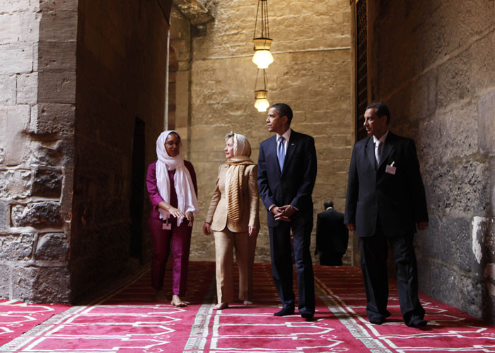  أوباما يزور مساجد