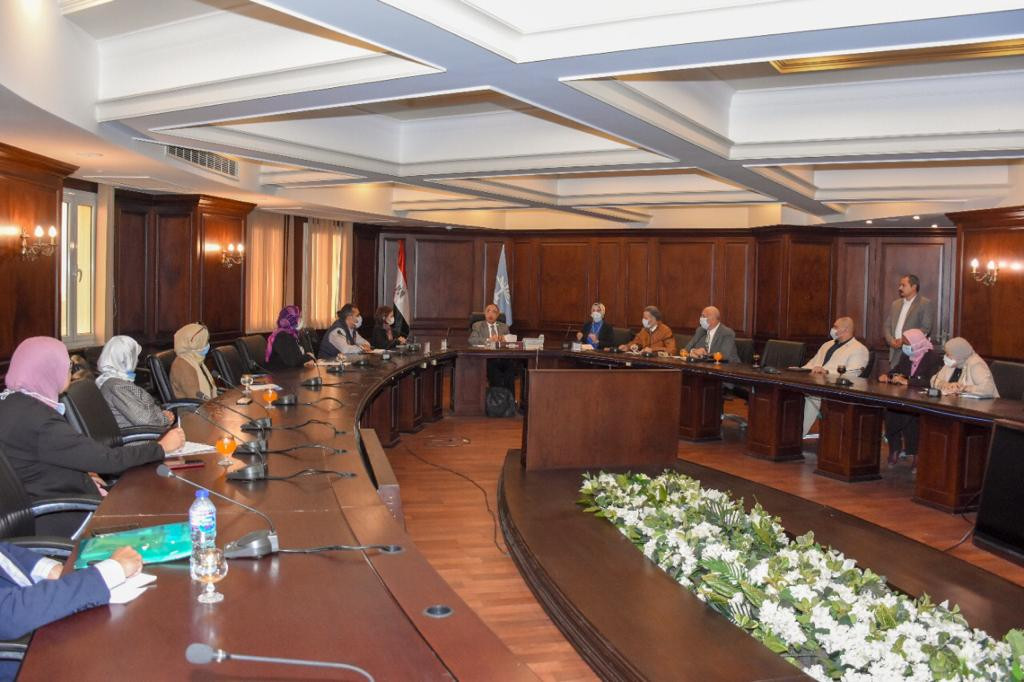 اجتماع محافظ الإسكندرية مع الجمعيات الأهلية