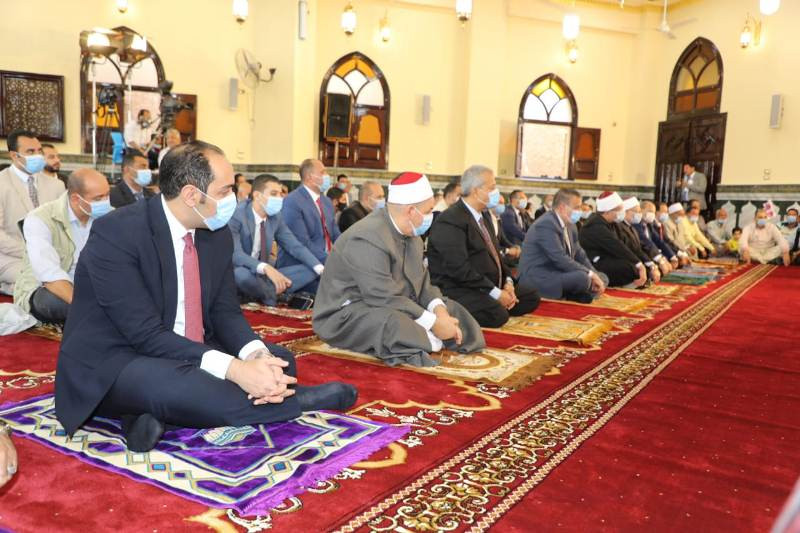 افتتاح مسجد بالمنوفية
