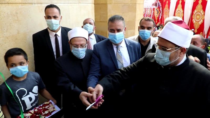 افتتاح مسجد بالمنوفية