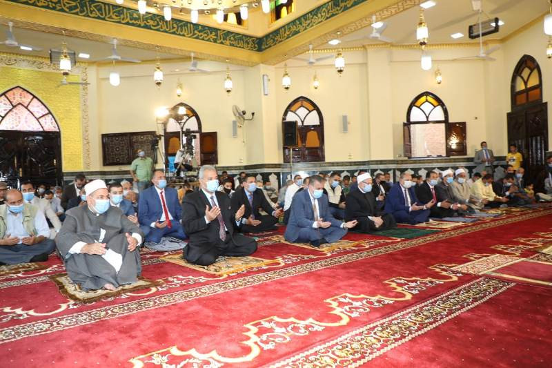 افتتاح مسجد بالمنوفية