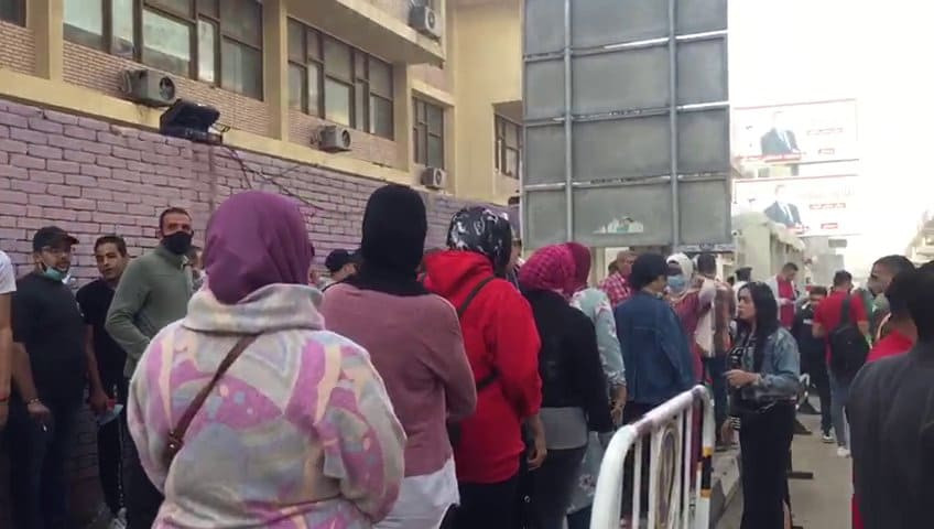 بدء توافد المواطنين على لجان الانتخاب لليوم التالى على التوالى بالقاهرة 