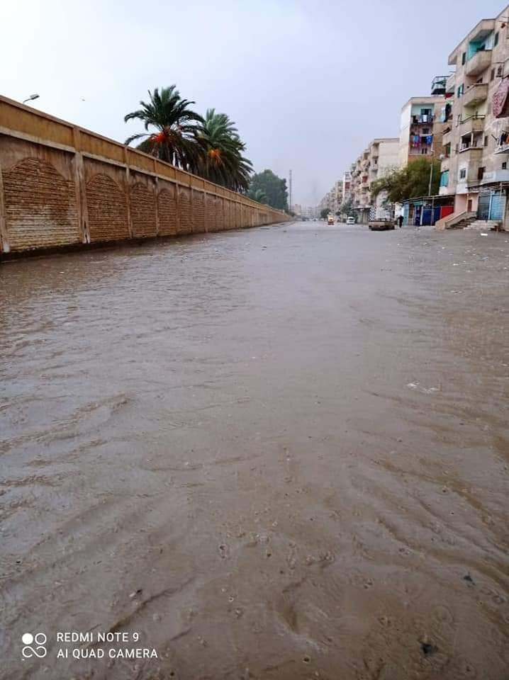 غرق منطقة عبد القادر بالإسكندرية