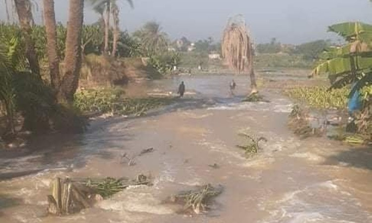 قرى مهددة بالغرق ببني سويف 