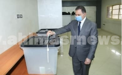 وزير الداخلية يدلي بصوته في انتخابات مجلس النواب