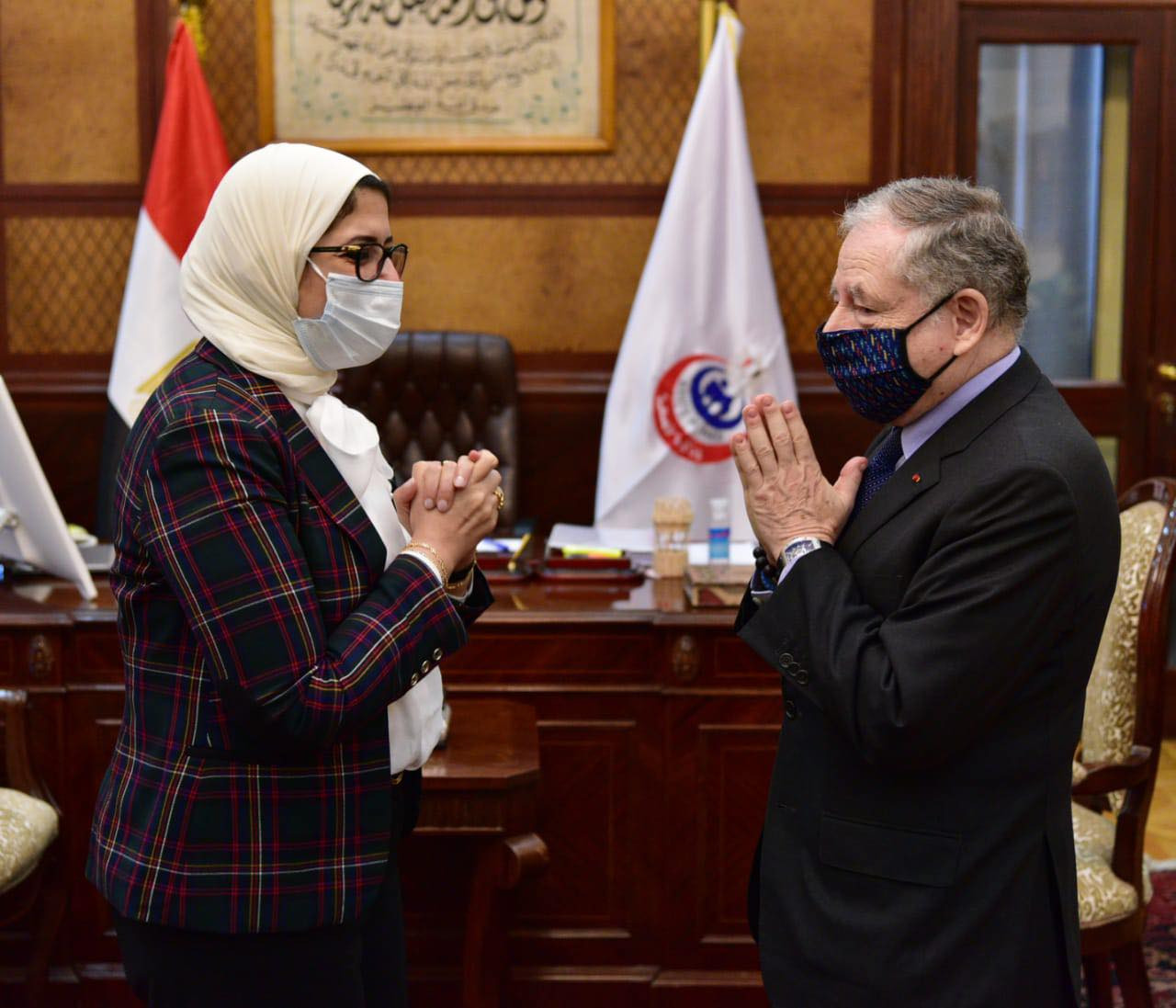 وزيرة الصحة: تعزيز النظام الصحي في مصر يساهم في مواجهة تداعيات حوادث الطرق