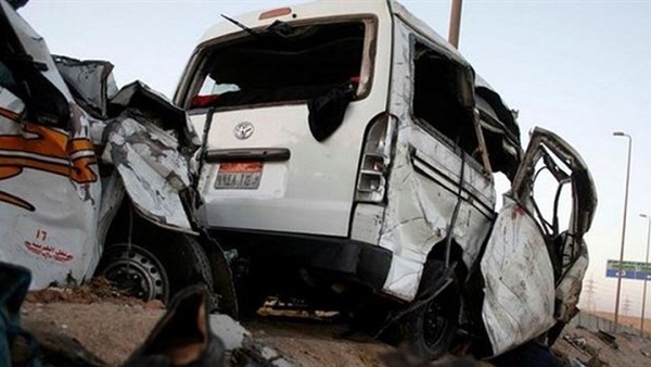 وفاة وإصابة 15 شخصًا فى إنقلاب سيارة ميكروباص بالمنوفية