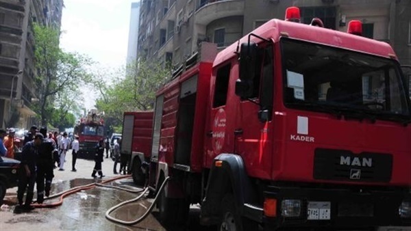 الدفع بـ3 سيارات إطفاء للسيطرة على حريق شقة بمدينة نصر
