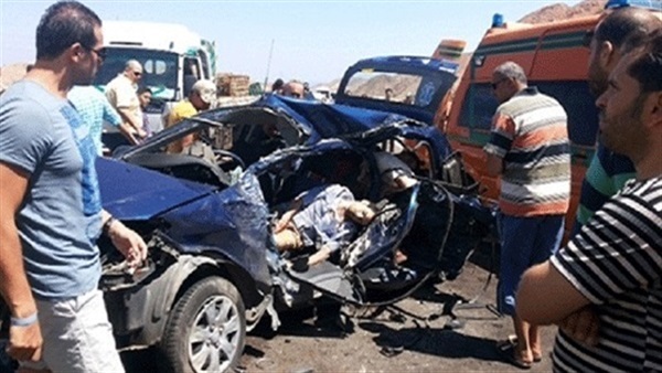 إصابة 6 شرطيين ومجندين في انقلاب سيارة شرطة بالمنيا