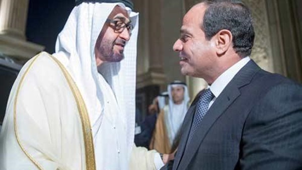 ولى عهد أبوظبي يهنئ السيسى بعيد الأضحى