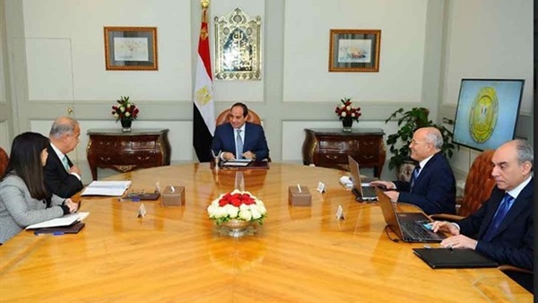 السيسي يجتمع مع رئيس الوزراء والإنتاج الحربي بعد قليل