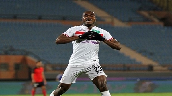 كاسونجو يشارك فى التدريبات الجماعية للزمالك