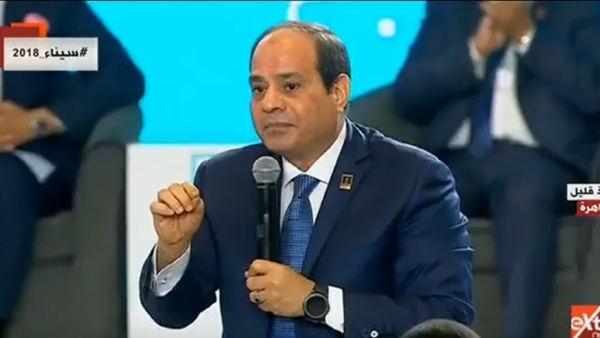 مؤتمر الشباب الخامس.. السيسي: نستهدف توصيل الغاز الطبيعي لمليون و350 ألف مشترك