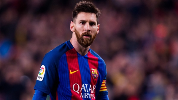 ليونيل ميسي لاعب برشلونة الإسباني
