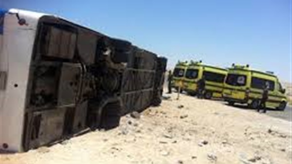 ننشر أسماء التلاميذ المصابين في حادث انقلاب أتوبيس مدرسة بالإسكندرية