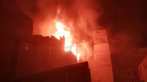 ربة منزل تشعل النار فى منزل ضرتها انتقامًا من زوجها بمنشأة ناصر