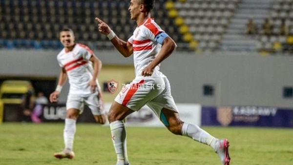 أوباما يحرز الهدف الثاني للزمالك في شباك المصري البورسعيدي
