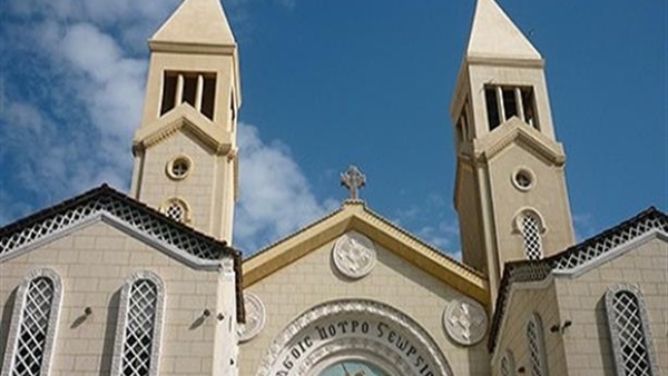 مطرانية الأقباط الأرثوذكس بالمنيا تقيم صلاة الثالث على روح المقدس ونجله