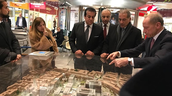 وزير التعليم العالي يزور جامعة فيينا الطبية والمكتب الثقافي المصري بالنمسا