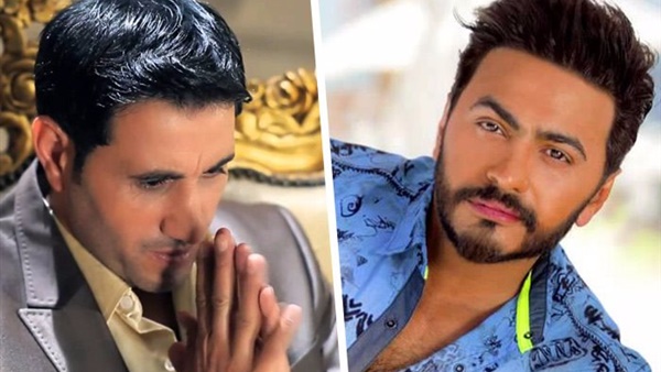 أنا يمني أحمد شيبة يهنئ تامر حسني على كليب ناسيني ليه