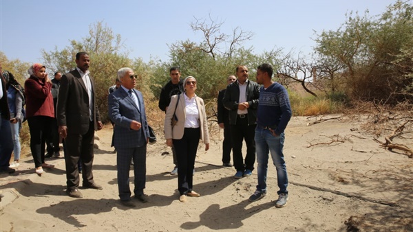وزيرة البيئة تتفقد تطوير محمية سالوجا وغزال بأسوان لتصبح مقصدا سياحيا عالميا