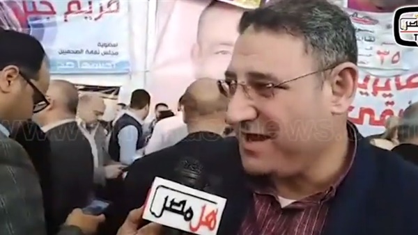 أحمد أيوب: نحن على مشارف مرحلة مهمة جدًا تحتاج إلى تكاتف الصحفيين (فيديو)