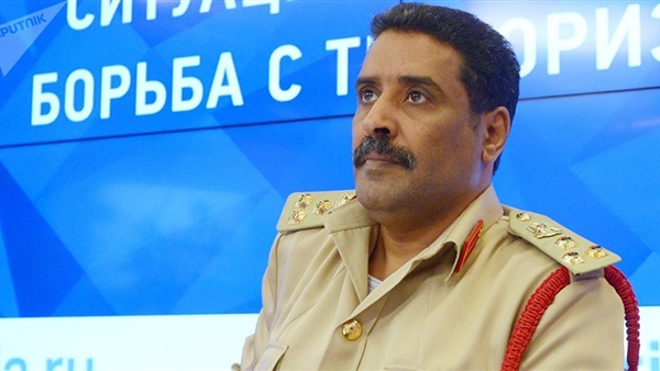 الناطق باسم القائد العام للقوات المسلحة الليبية اللواء أحمد