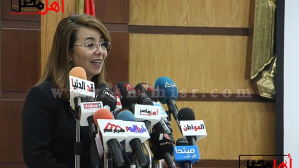غادة والى وزيرة التضامن الاجتماعى
