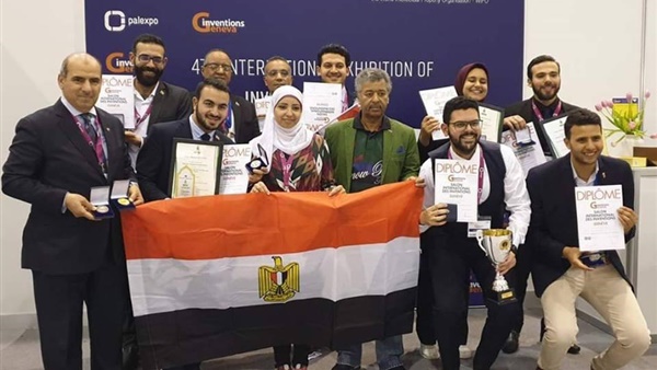 طلاب علوم الأزهر يحصدون فضية "جنيف الدولي للاختراعات 2019"
