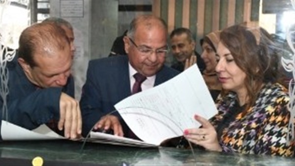 وفد وزارة التخطيط يتفقد عدد من المراكز التكنولوجية ببورسعيد