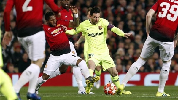 مباراة برشلونة ومانشيستر يونايتد