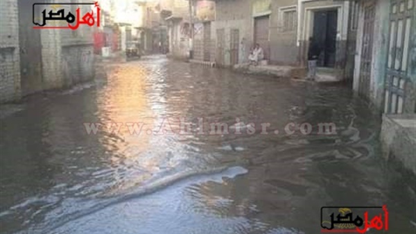 الفيضانات تضرب قرية ترسا بالفيوم