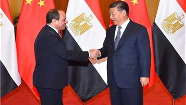 تفاصيل مباحثات الرئيس السيسى مع نظيره الصيني بقاعة الشعب الكبرى في بكين