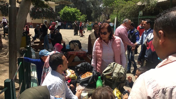 نائب وزير الزراعة تتفقد حديقة الحيوان