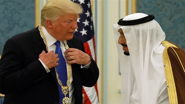 ترامب والعاهل السعودي
