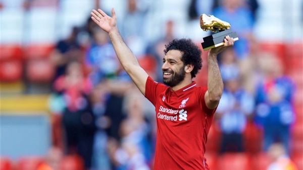 محمد صلاح يقاسم ماني وأوباميانج جائزة الحذاء الذهبي