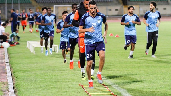 المصري يواصل تدريباته اليومية استعدادا للإنتاج الحربي