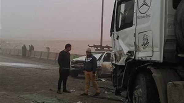 مصرع وإصابة 3 أشخاص فى انفجار إطار لودر بالعاشر من رمضان
