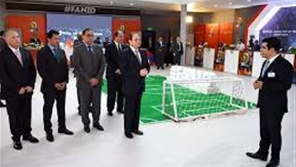الرئيس السيسي يشهد إعلان تميمة أمم إفريقيا والـFan ID (فيديو)