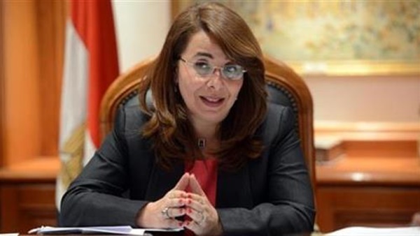 غادة والى وزيرة التضامن الاجتماعى
