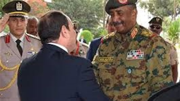 لقاء السيسي والبرهان